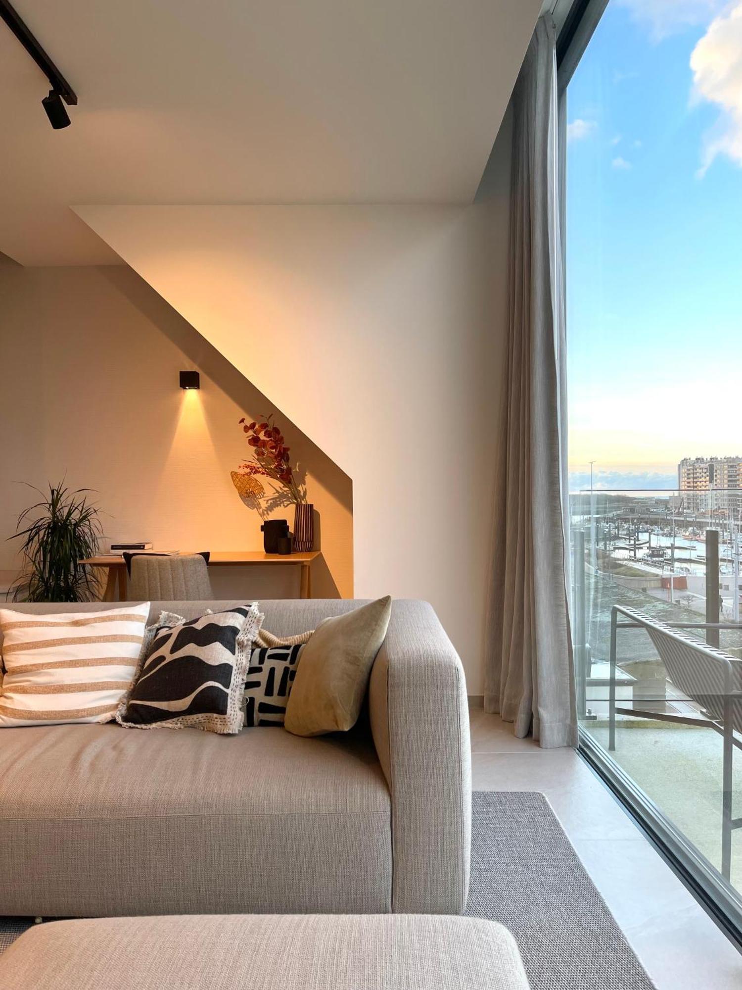 Molo Roof - Stylish Penthouse With Marina View Blankenberge Within Walking Distance From The Sea - 15 Km From Bruges Apartment Екстериор снимка