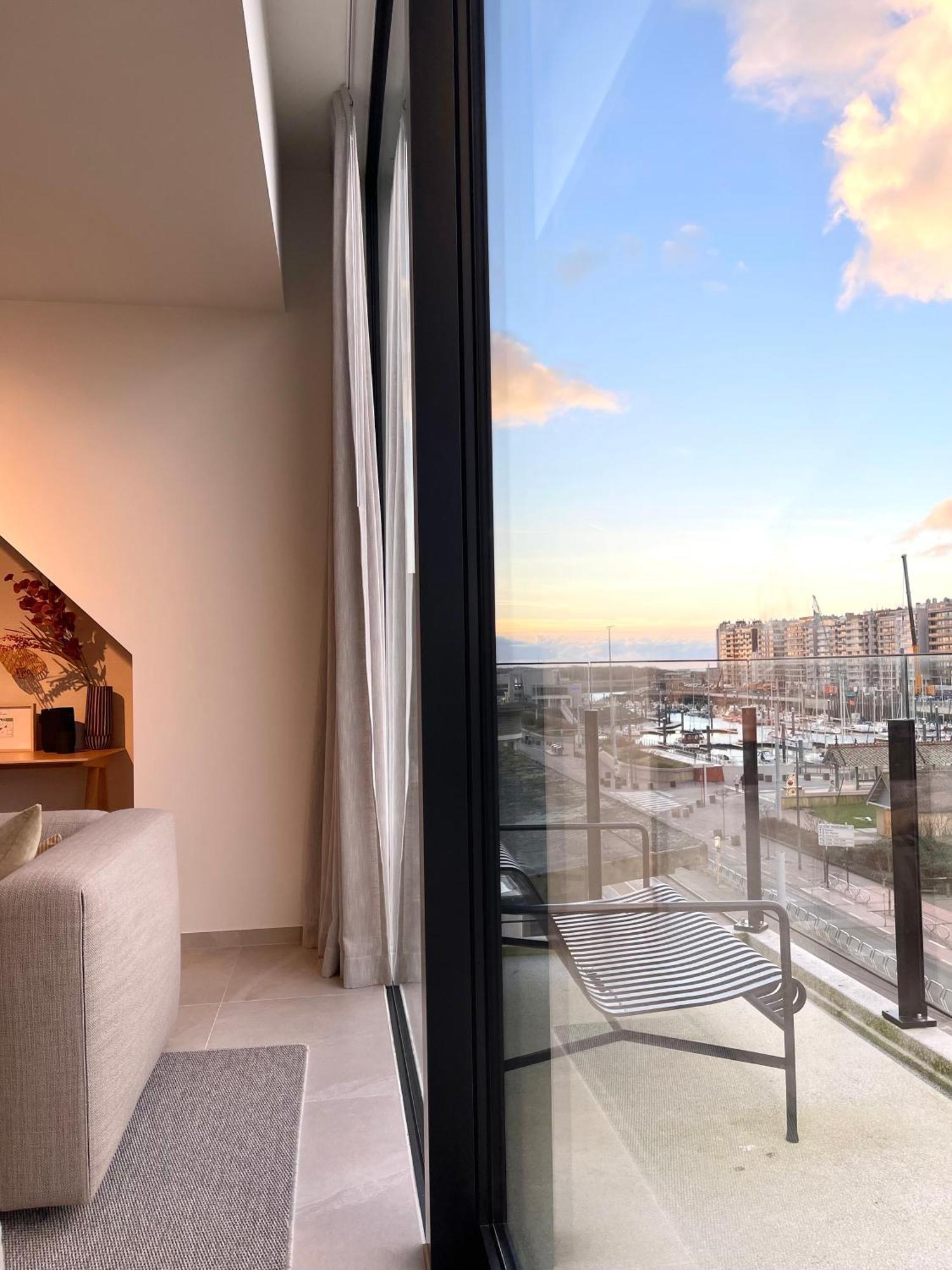 Molo Roof - Stylish Penthouse With Marina View Blankenberge Within Walking Distance From The Sea - 15 Km From Bruges Apartment Екстериор снимка